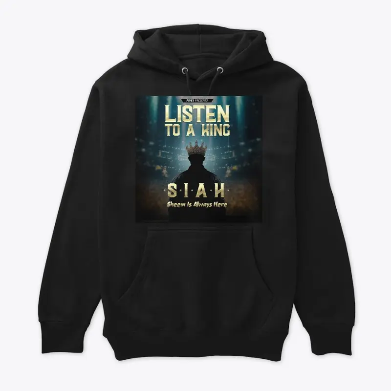 S.I.A.H. Listen To A King Album Shirt