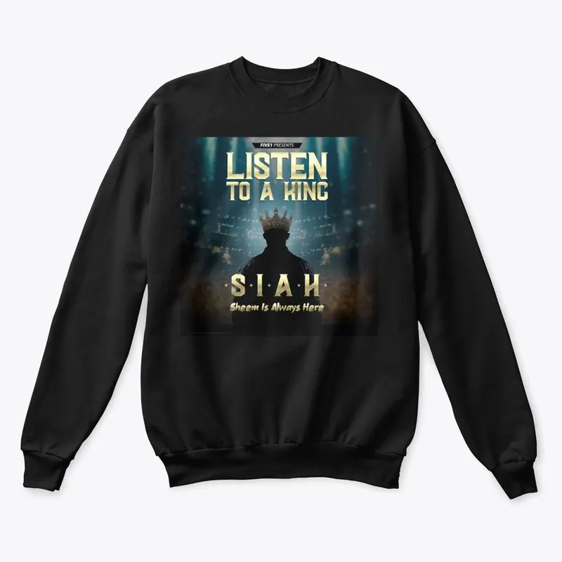 S.I.A.H. Listen To A King Album Shirt